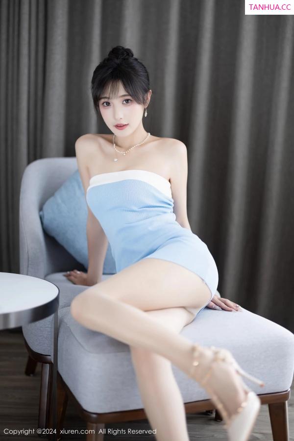 林星阑  [XiuRen]高清写真图 2024.03.01 No.8165 林星阑 性感黑丝第9张图片